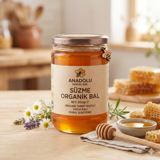 Dede Balı Süzme Çiçek Balı 500 gr